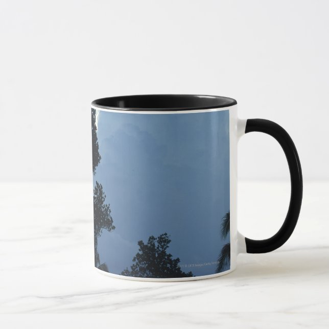 Trees and clouds mug (Right)