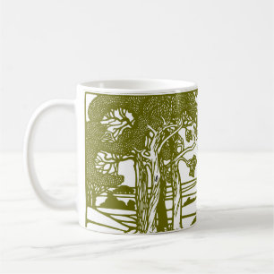 Trees and countryside coffee mug