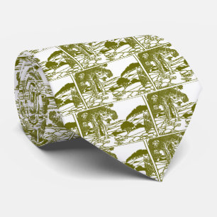 Trees and countryside tie