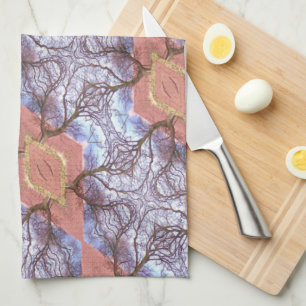 TREES AND FIELDS TEA TOWEL