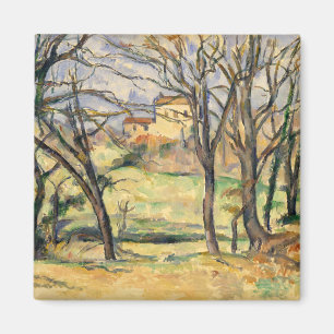 Trees and Houses Near the Jas de Bouffan Magnet