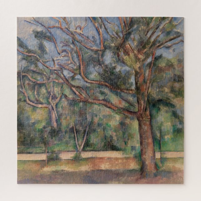 Trees and Road, Post Impressionist Landscape Jigsaw Puzzle (Vertical)