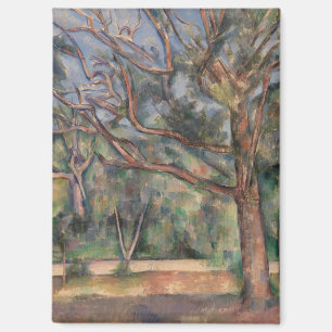 Trees and Road, Post Impressionist Landscape Magnet