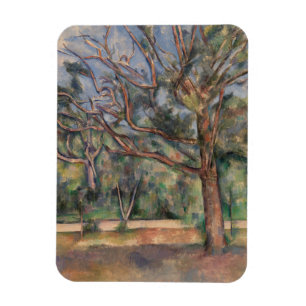 Trees and Road, Post Impressionist Landscape Magnet