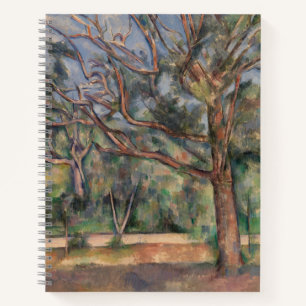 Trees and Road, Post Impressionist Landscape Notebook