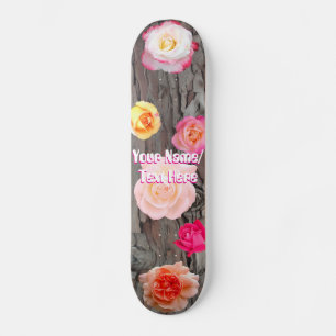 Trees and Roses Skateboard