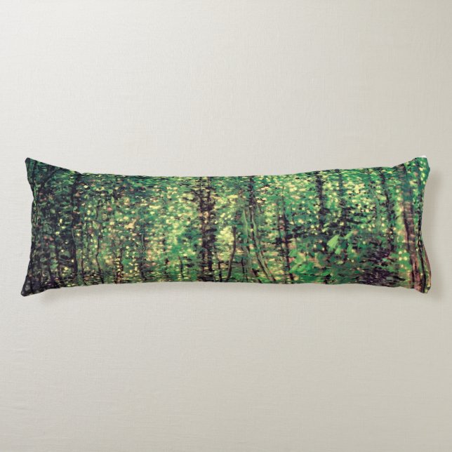 Trees and Undergrowth Body Cushion (Front)