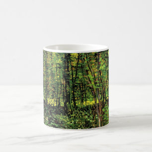 Trees and Undergrowth by Vincent van Gogh Coffee Mug