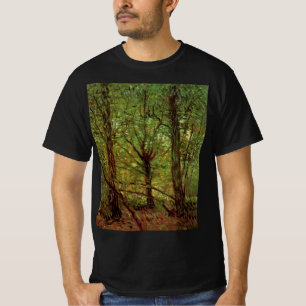 Trees and Undergrowth by Vincent van Gogh T-Shirt