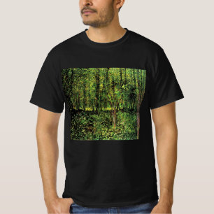 Trees and Undergrowth by Vincent van Gogh T-Shirt