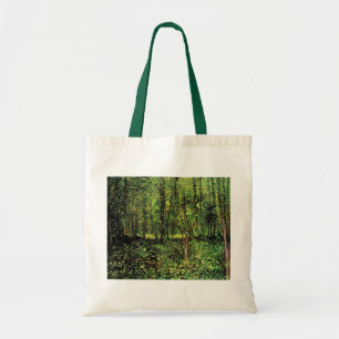 Trees and Undergrowth by Vincent van Gogh Tote Bag