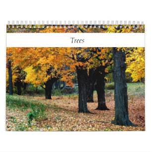 Trees Any Year Calendar