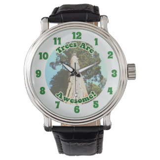 Trees are Awesome Redwood Vacation Logo Watch