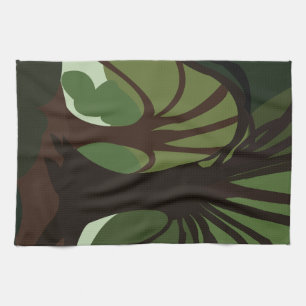 Trees Botanical Nature Tea Towel