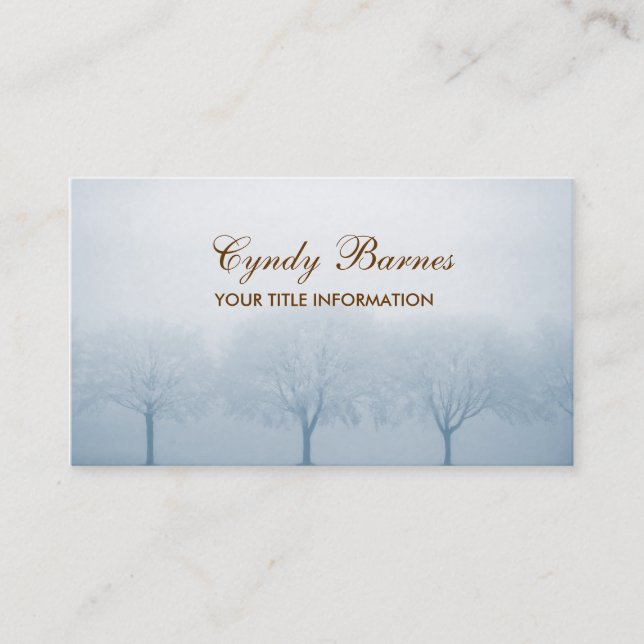 Trees Business Card (Front)