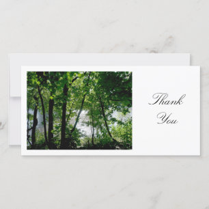 Trees by a River - Thank You Card