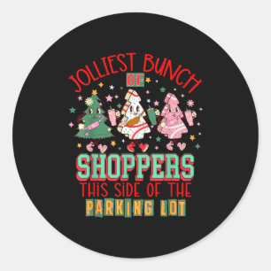 Trees Cake Debbie Friday Jolliest Bunch Of Shopper Classic Round Sticker