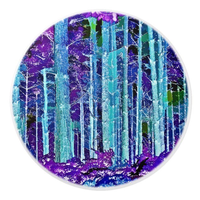 TREES CERAMIC KNOB (Front)