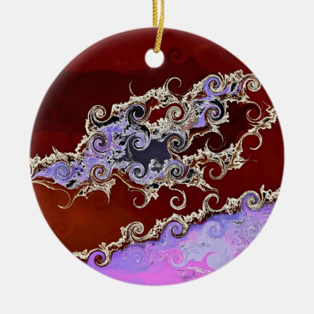 TREES CERAMIC ORNAMENT (Front)