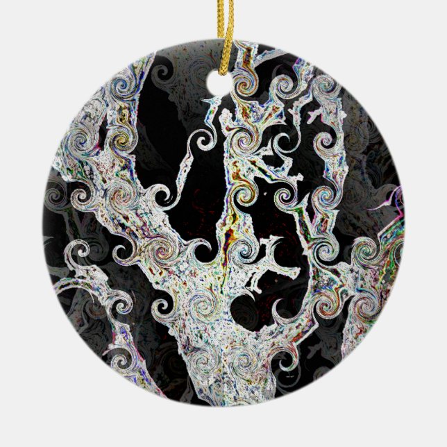 TREES CERAMIC ORNAMENT (Front)