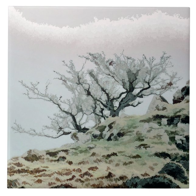 TREES CERAMIC TILE (Front)