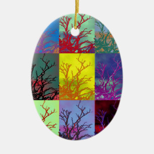 TREES CERAMIC TREE DECORATION
