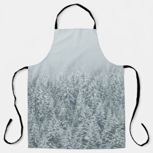 TREES COVERING SNOW APRON