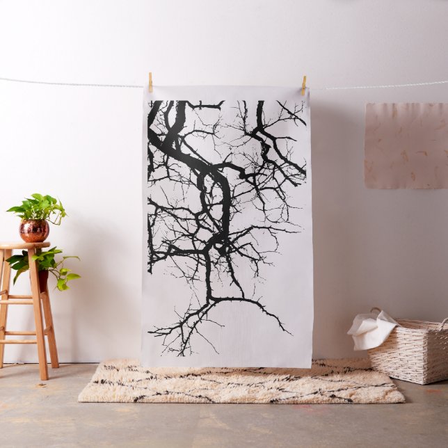 Tree's dark branches fabric (In Situ)