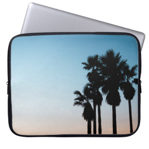 Trees during golden hour laptop sleeve