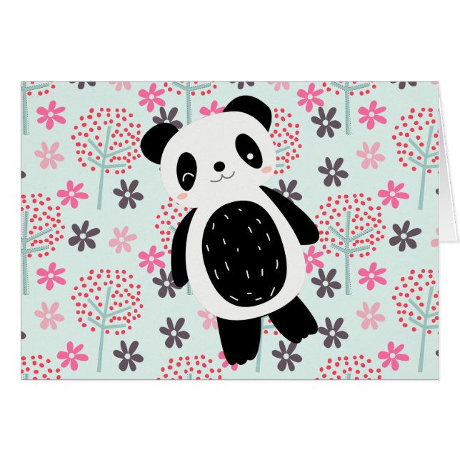 Trees, Flowers, and Panda Bears (Front Horizontal)