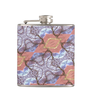 TREES HIP FLASK