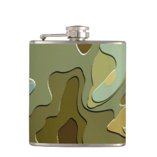 TREES HIP FLASK