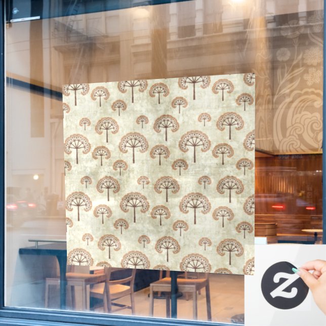 Trees in Autumn (Cafe Window)