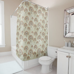 Trees in Autumn Shower Curtain