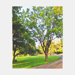 Trees In Ottawa Park. Buy Now Fleece Blanket