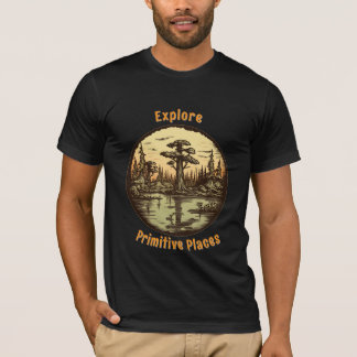 Trees in swamp design T-Shirt