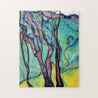 Trees in the Foothills Jigsaw Puzzle