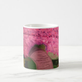 Trees in the meadow coffee mug