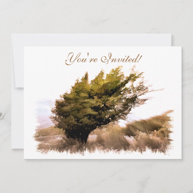 TREES INVITATION (Front)