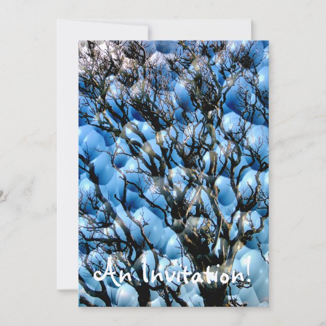 TREES INVITATION (Front)