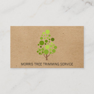 Trees Landscaping Business Card