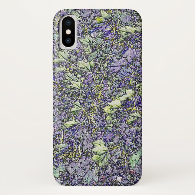 TREES LEAVES Case-Mate iPhone CASE (Back)