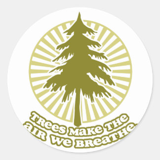 Trees Make Air Sticker