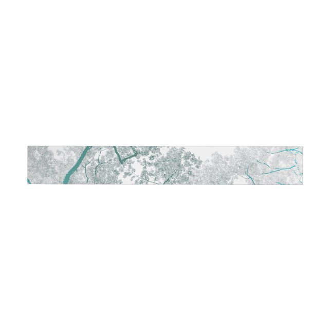 Trees Map 3 Wrap Around Label (Individual)