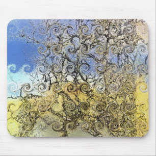 TREES MOUSE PAD