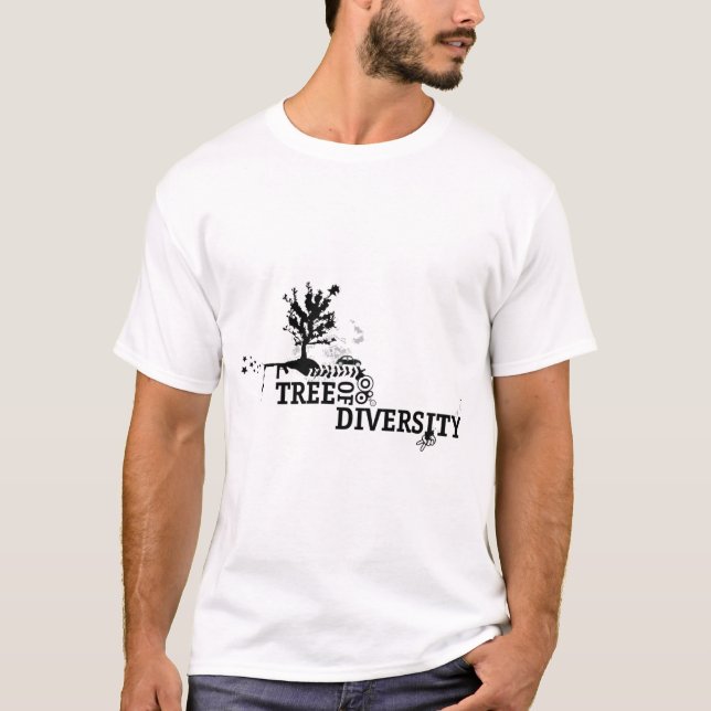 Trees of Diversity Men's Nature T-Shirt (Front)