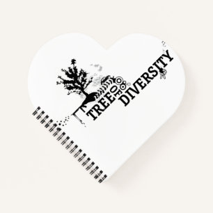 Trees of Diversity Spiral Notebook - Artistic