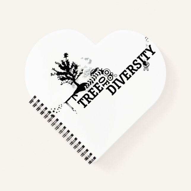 Trees of Diversity Spiral Notebook - Artistic  (Front)
