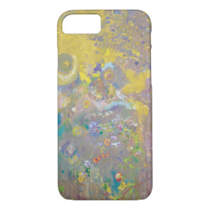Trees on Yellow Background, Redon iPhone 8/7 Case