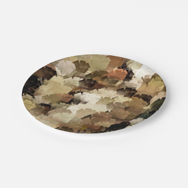 TREES PAPER PLATE (Angled)